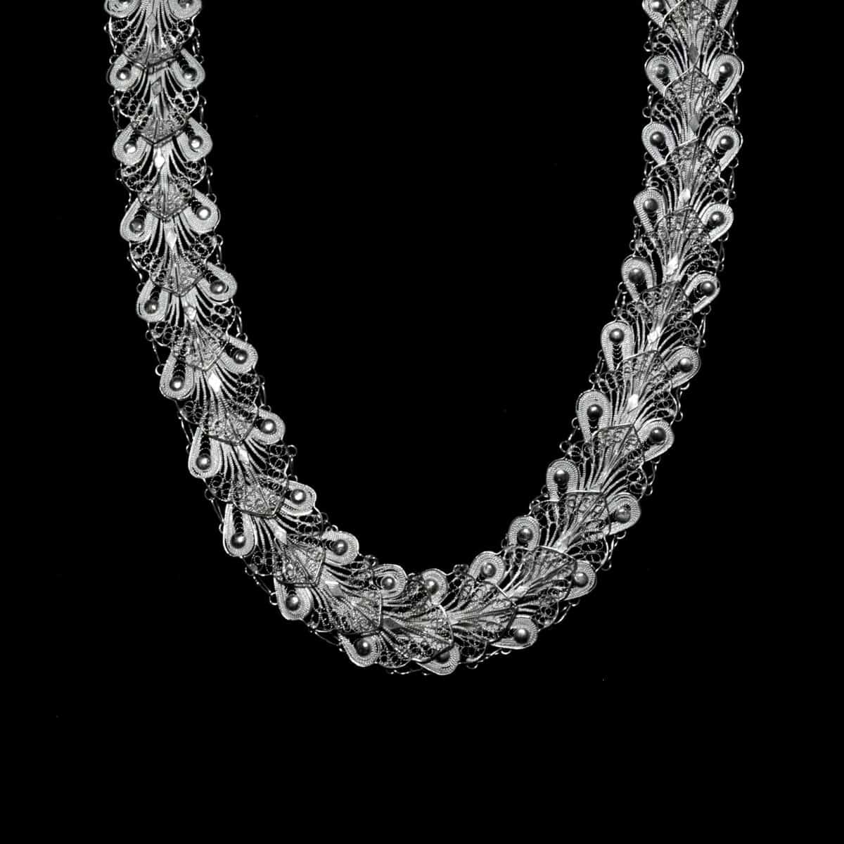 Handmade Necklace "Indie" Lefkara Silver Jewellery