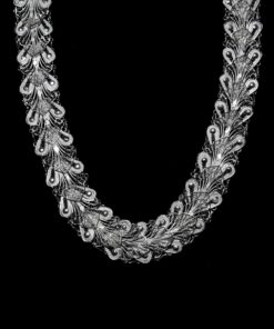 Handmade Necklace "Indie" Filigree Silver Jewelry from Cyprus