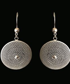 Handmade Set "Moon" Filigree Silver Jewelry from Cyprus
