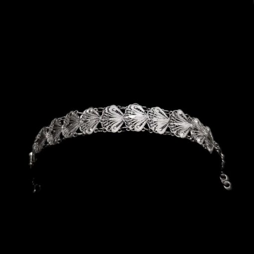 Handmade Bracelet "Indie" Filigree Silver Jewelry from Cyprus