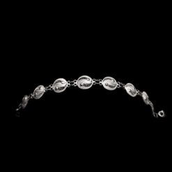 Handmade Bracelet "Yin Yang" Filigree Silver Jewelry from Cyprus