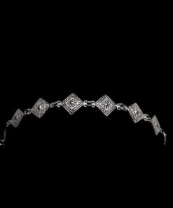 Handmade Bracelet "Balance" Filigree Silver Jewelry from Cyprus