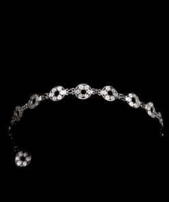 Handmade Bracelet "Accretion" Filigree Silver Jewelry from Cyprus