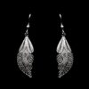 Handmade Earrings "Angel" Filigree Silver Jewelry from Cyprus