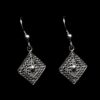 Handmade Earrings "Balance" Filigree Silver Jewelry from Cyprus