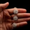 Handmade Necklace "Hellebore" Filigree Silver Jewelry from Cyprus