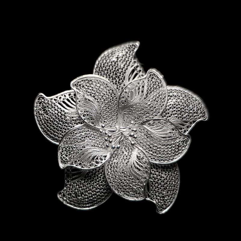 Silver filigree on sale