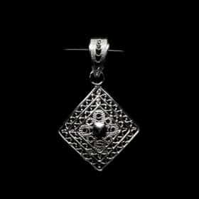 Handmade Pendant "Balance" Filigree Silver Jewelry from Cyprus