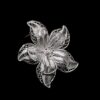 Handmade Pendant "Anemone" Filigree Silver Jewelry from Cyprus