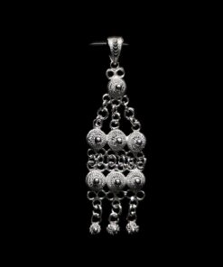 Handmade Pendant "Unity" Filigree Silver Jewelry from Cyprus