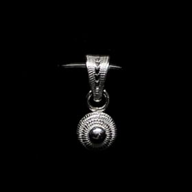 Handmade Pendant "Singularity" Filigree Silver Jewelry from Cyprus