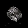 Handmade Ring "New Moon" Filigree Silver Jewelry from Cyprus