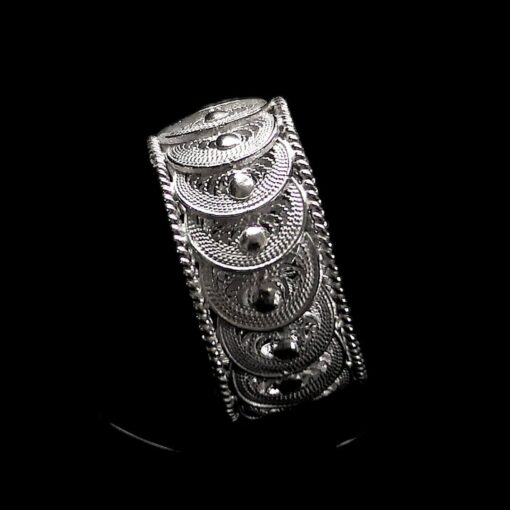 Handmade Ring "New Infinity" Filigree Silver Jewelry from Cyprus