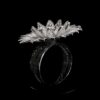 Handmade Ring "Cactus Flower" Filigree Silver Jewelry from Cyprus