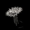 Handmade Ring "Cactus Flower" Filigree Silver Jewelry from Cyprus
