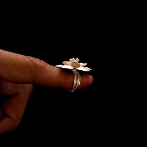 Handmade Ring "Regen" Filigree Silver Jewelry from Cyprus