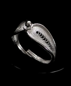 Handmade Ring "Reflect" Filigree Silver Jewelry from Cyprus