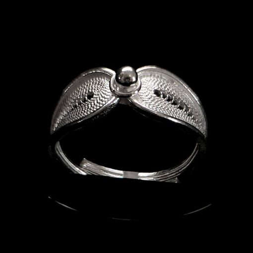 Handmade Ring "Reflect" Filigree Silver Jewelry from Cyprus