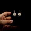 Handmade Set "Hellebore" Filigree Silver Jewelry from Cyprus