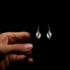 Handmade Set "Wave" Filigree Silver Jewelry from Cyprus