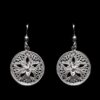 Handmade Set "Shiny Star" Filigree Silver Jewelry from Cyprus