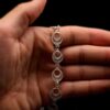 Handmade Set "Eclipse" Filigree Silver Jewelry from Cyprus