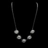 Handmade Set "Hellebore" Filigree Silver Jewelry from Cyprus