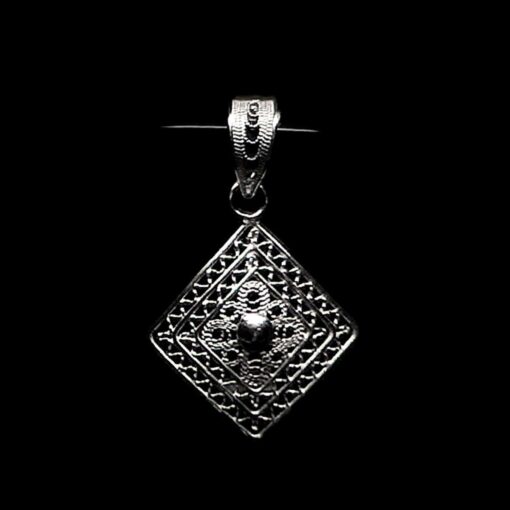 Handmade Set "Balance" Filigree Silver Jewelry from Cyprus