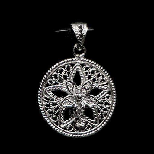 Handmade Set "Shiny Star" Filigree Silver Jewelry from Cyprus