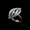 Handmade Set "Wave" Filigree Silver Jewelry from Cyprus