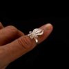 Handmade Set "Falling Star" Filigree Silver Jewelry from Cyprus