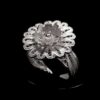 Handmade Set "Hellebore" Filigree Silver Jewelry from Cyprus