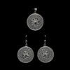 Handmade Set "Cosmos" Filigree Silver Jewelry from Cyprus
