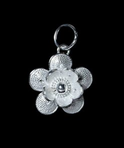 Handmade Pendant "Petite" Filigree Silver Jewelry from Cyprus