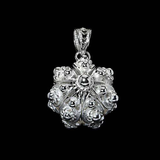 Handmade Pendant "United" Filigree Silver Jewelry from Cyprus