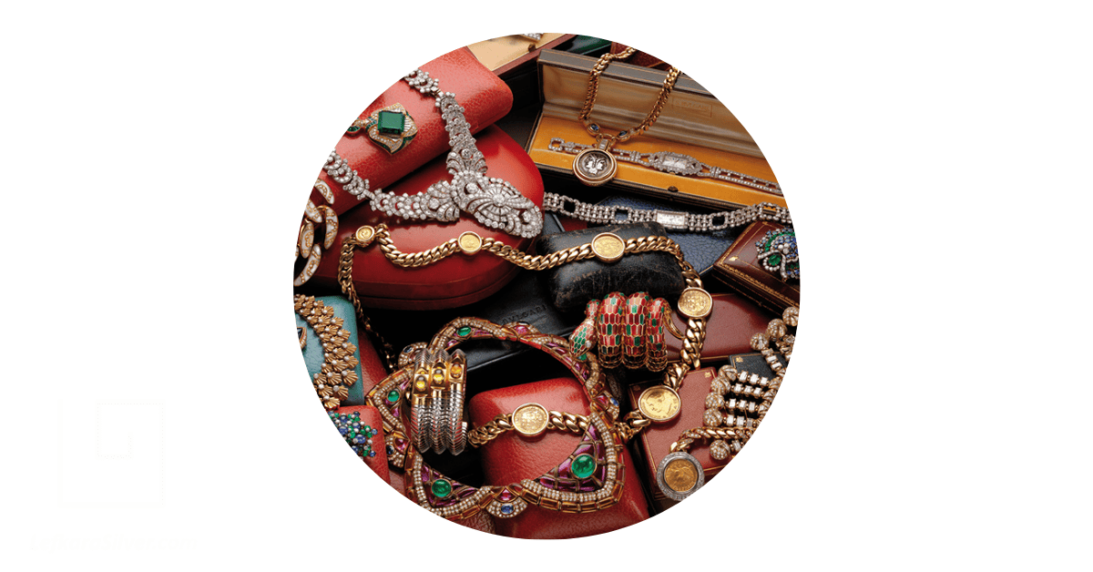a collection of expensive limassol jewellery