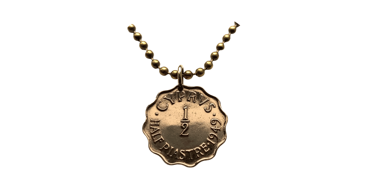 a vintage pendant from Cyprus