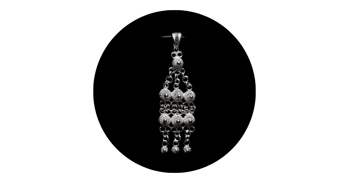 Handmade Set "Unity" Filigree Silver Jewelry from Cyprus