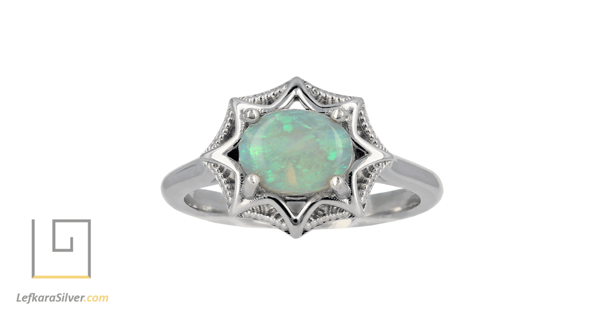 fine opal ring