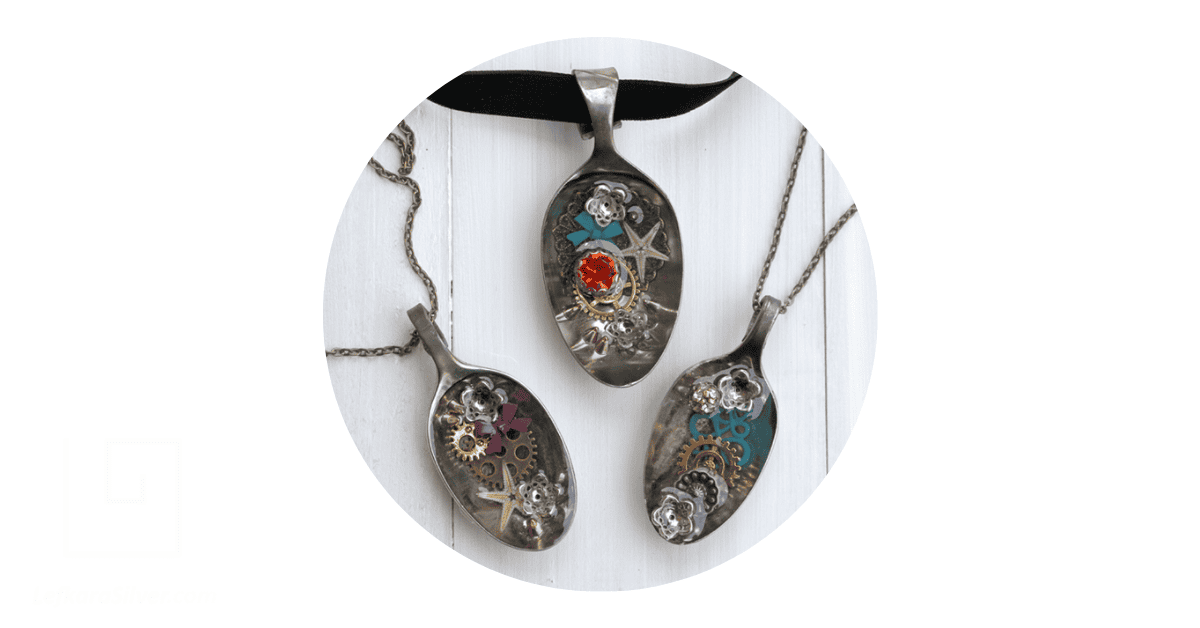 10pcs Charms Spoon 54mm Tibetan Silver Plated Pendants Antique Jewelry Making DI