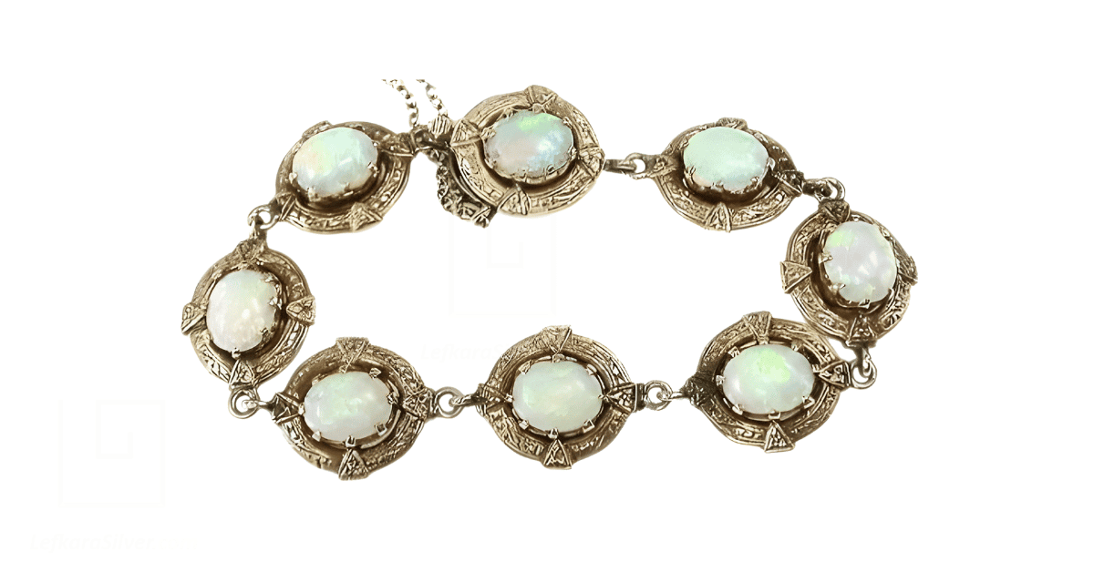 a vintage opal bracelet.