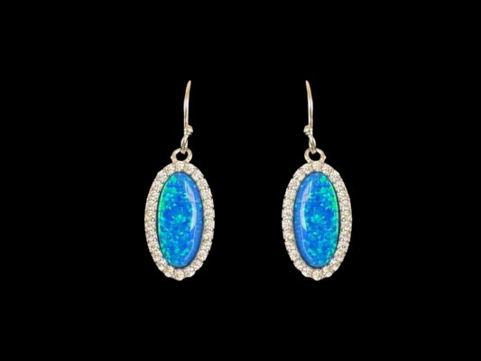 Opal Earrings