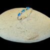 Blue Opal Ring Tranquil Wave Silver Jewelry Display Shot - Prop Shot - Lefkara Silver