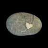 White Opal Pendant Luminous Heart Silver Jewelry Display Shot - Prop Shot - Lefkara Silver