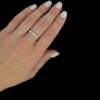 White Opal Ring Tranquil Wave - Image 2