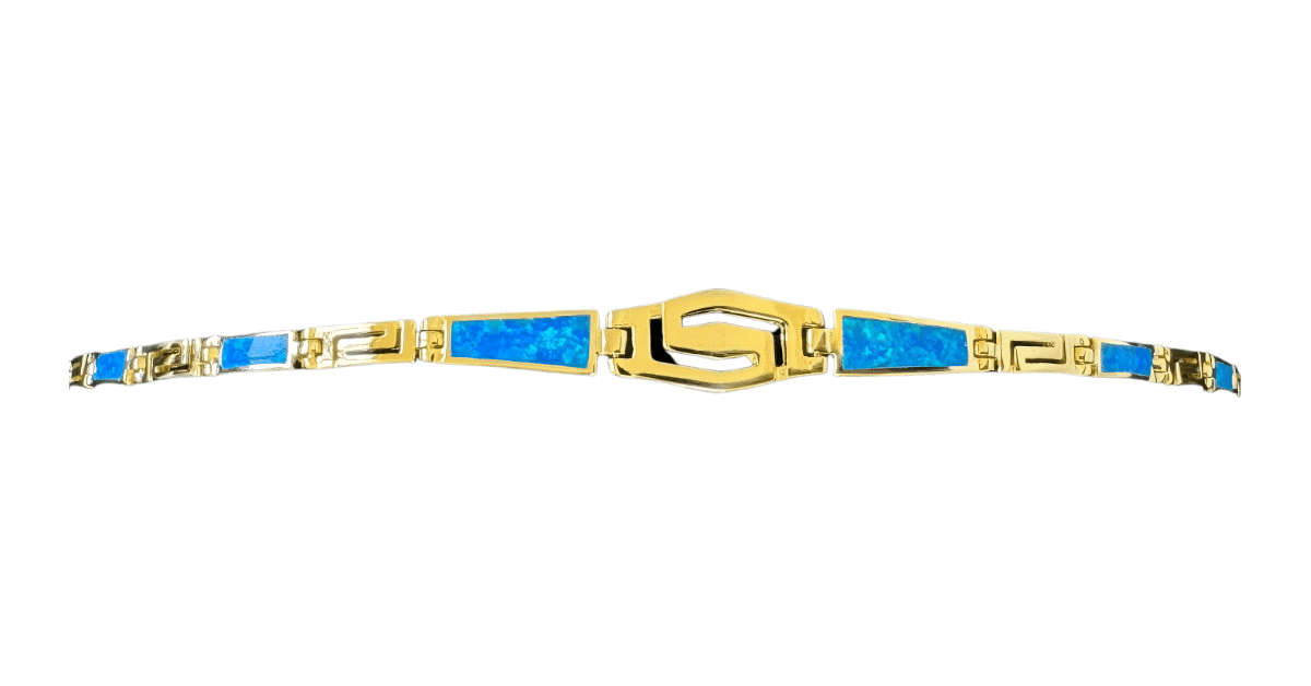 A blue Opal bracelet from Lefkara Silver. 