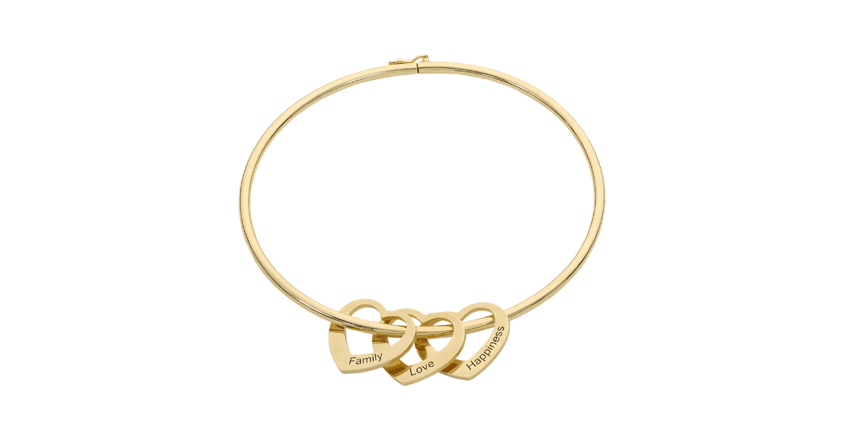 a customized women's bracelet.