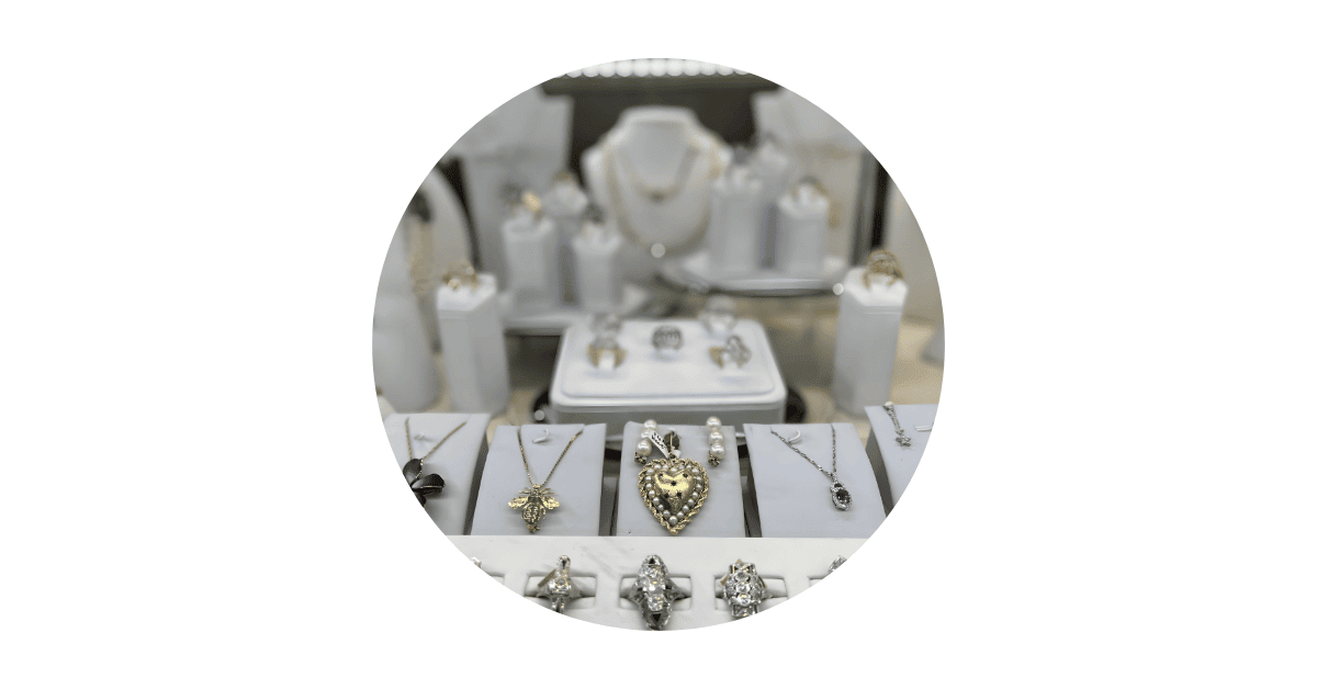 a store full of cheap jewelry.